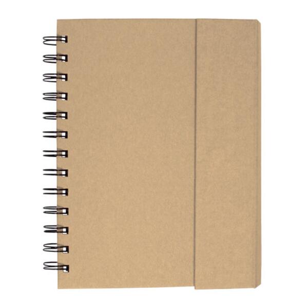 Spiral Notebook With Sticky Notes & Pen 5.75" X 7.25" Thumbnail